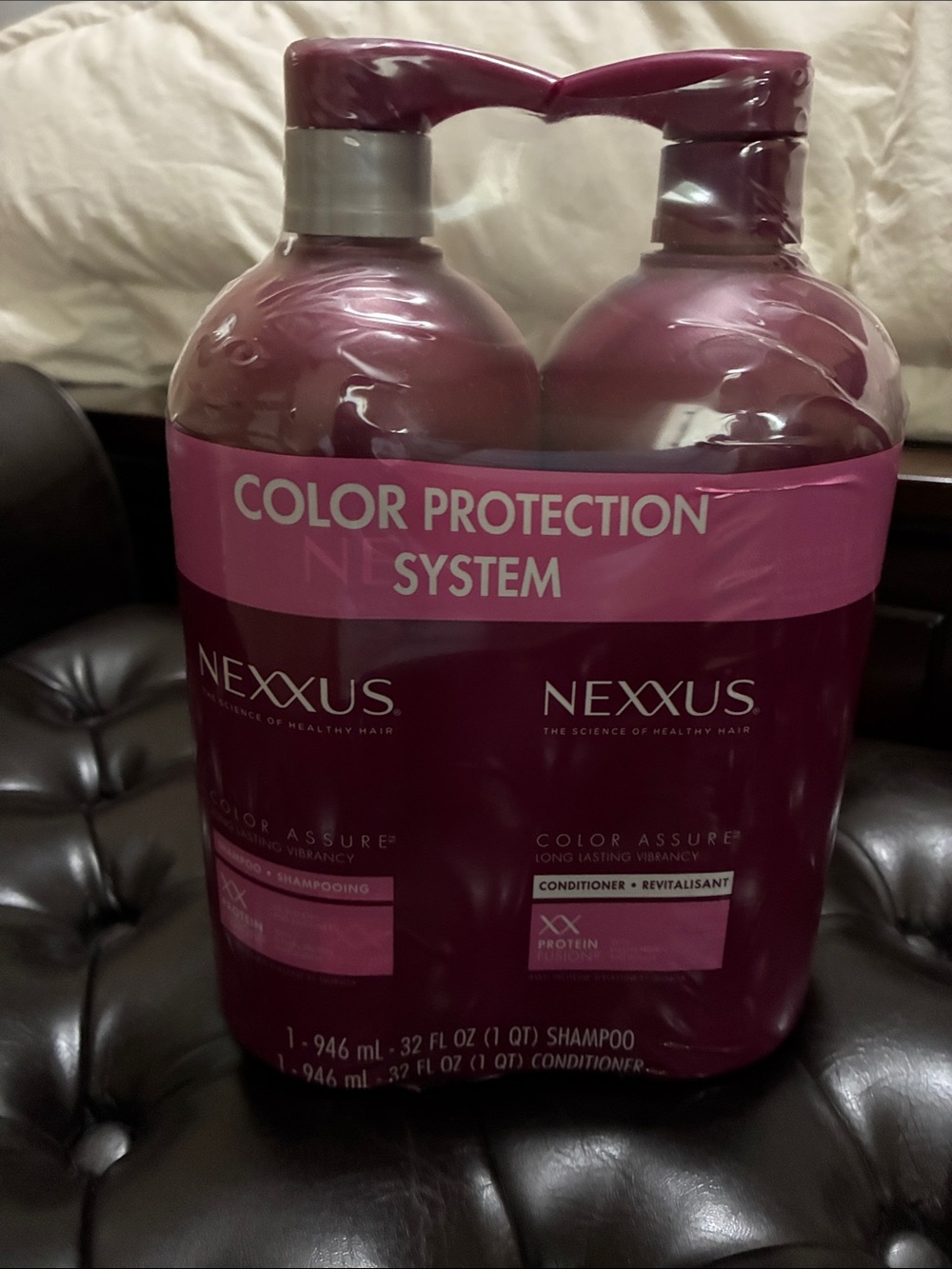 Nexxus Color Protection System Shampoo & Conditioner - Pink